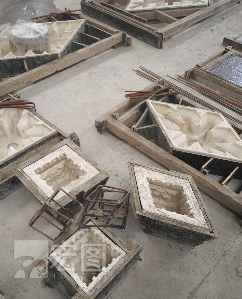 仿古墙砖雕模具硅胶生产应用-邯郸市古建园林有限公司